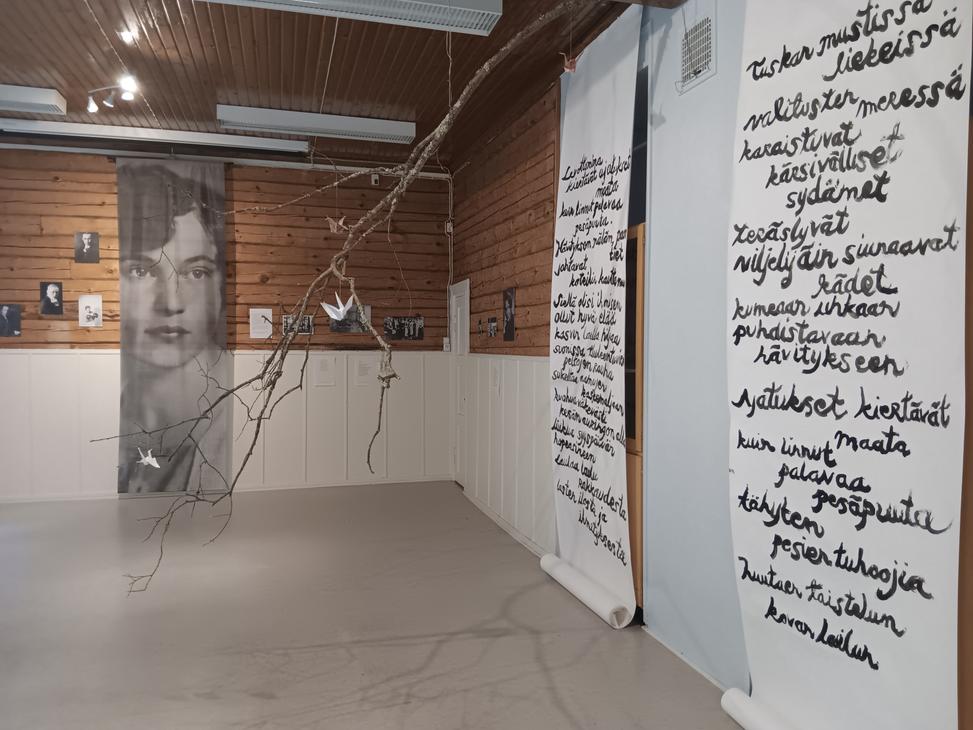 Katri Vala kulttuurikeskuksen n&auml;yttely 2025