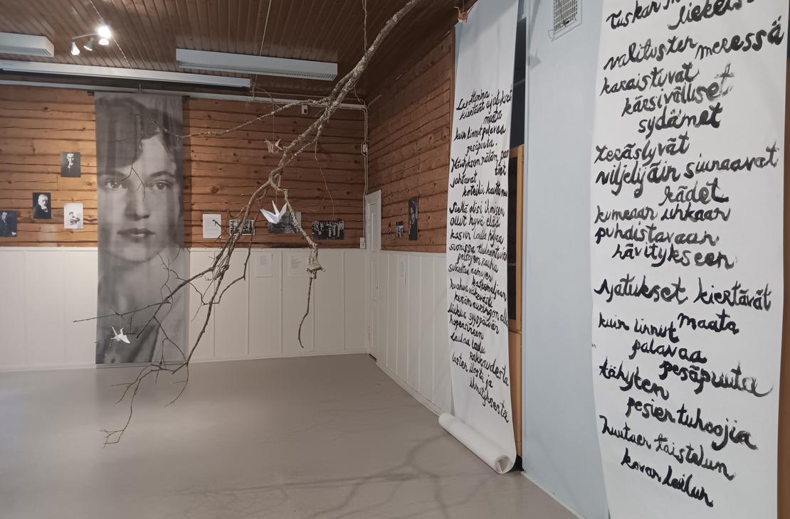 Katri Vala kulttuurikeskuksen n&auml;yttely 2025